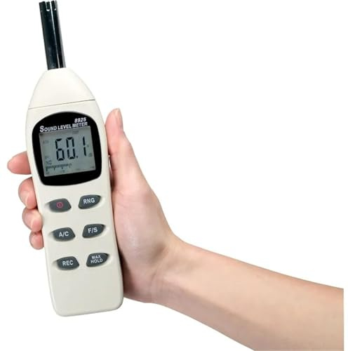 Decibelmätare, Digital ljudnivåmätare 40-130dB