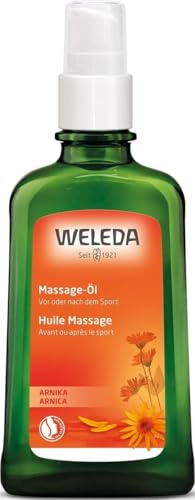 WELEDA Olio Per Massaggi All' Arnica, 100 ml - Körperöl Arnika für Massage - Unisex - Erwachsene mit aktiver Lebensweise oder Muskelverspannungen