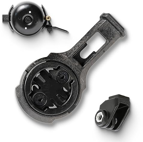 CloseTheGap Raceday sd Karbon Fahrradcomputer Halterung - Fahrrad Lenkerhalterung für Specialized, Cervélo, Easton - mit Adapter kompatibel mit GoPro, Garmin, Wahoo, Bryton, leichtes Fahrrad Zubehör