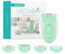 VOGOE Epilator for Women, 4-in-1 Epilators Hair Removal with 2 Speeds, Rechargeable & Cordless Razor Epilator, 21 Tweezers Covered, Electric Hair Remover for Face Legs Arms Armpit Bikini, Green