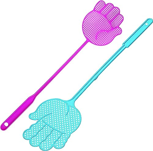 PARENCE.- Lot de 2 Tapettes à Mouches en Forme de Main