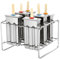 Eiscreme-Form – Eislutschermaschine, Eiscreme-Maschine | Eisformen-Set aus Stahl, Set mit Eisformen aus Edelstahl, Lutschermaschine F