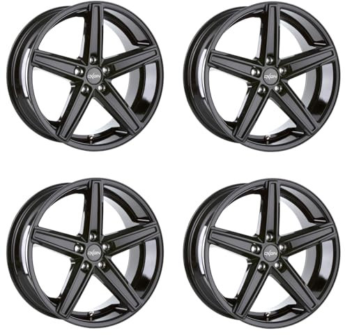 4x Oxigin Felgen Alufelgen 18 Concave 9,0x20 ET35 5x112 black kompatibel mit BMW 2