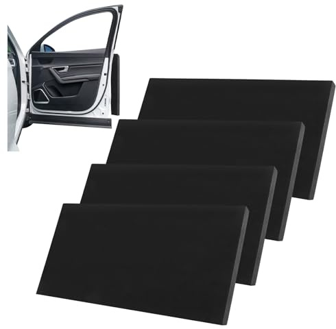 ASelected 4 protezioni da parete per garage, 40 x 20 x 2 cm
