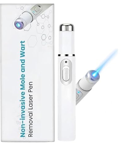Stylo anti-verrues non invasif, stylo anti-acrochordons, traitement efficace contre les verrues, solution rapide et indolore, anti-verrues portable, pour le visage et le corps (1PCS)