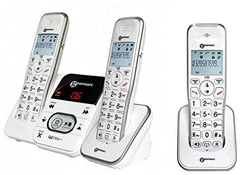 Geemarc AmpliDect 295 Trio Weiß