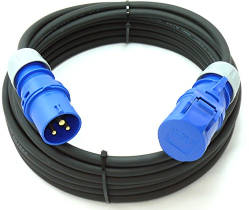 camping kabel 50 meter cee verlängerungskabel 50m außen H07RN-F 3x2,5 PCE strom wohnwagen kabel landstromanschluss wohnmobil caravan adapter verlängerung stromkabel verlaengerungskabel outdoor