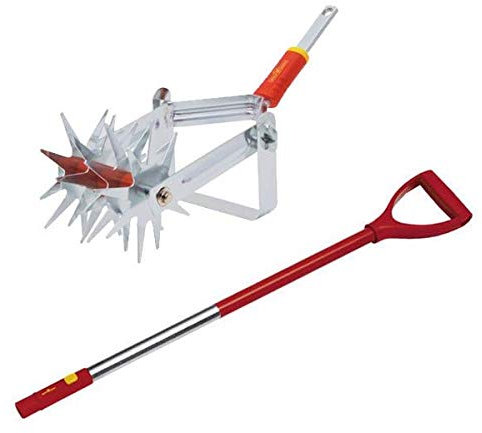 Wolf-Garten Aluminium D Handle 85cm ZMAD Multi Change & DAS Soil Miller Garden
