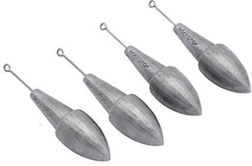 Fonderia Roma - Plomo Roccotop con Varilla, Gris Plomo, 125 Gr
