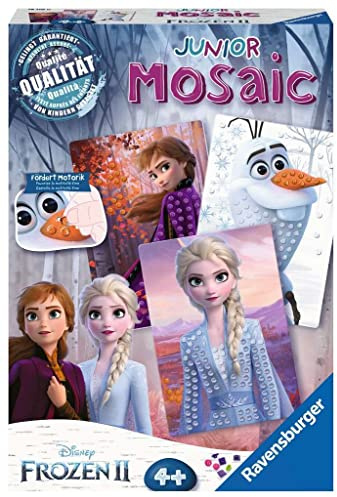 Ravensburger 18110 Mosaic Junior Frozen 2, DIY für Kinder ab 4 Jahren