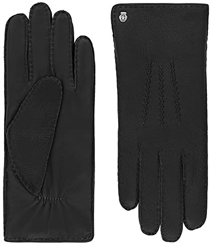 Roeckl Damen Avesta Lederhandschuhe, Black, 7.5
