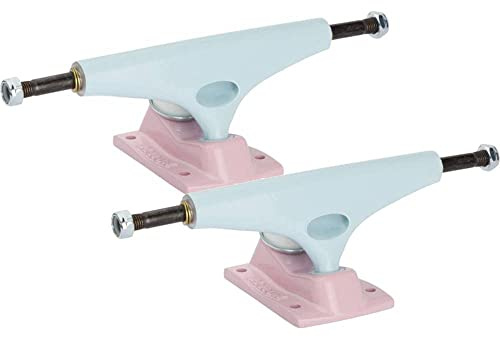 Krux K5 DLK - Camiones de monopatín, color azul pálido, rosa, 8 pulgadas