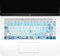 WSLUCKO Keyboard Cover for HP 14 Laptop 2020 2019 2018,HP Pavilion x360 14M-BA 14M-CD 14M-DH 14-BA 14-BF 14-cm 14-CF 14-DF 14-DK 14-DS 14-DQ Series 14 Inch Protective Skin,Peony