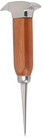 Eispickel Edelstahl Eismeißel EIS Ahle Eishacker Eisentfernung mit Holzgriff Pick-Tool für Home Restaurant Bar