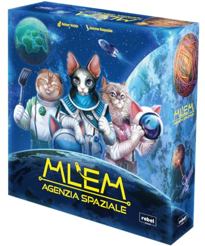 Asmodee - MLEM: Agenzia Spaziale - Gioco da Tavolo, 2-5 Giocatori, 8+ Anni, Edizione in Italiano