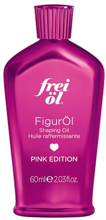 frei öl – Figur Öl PINK EDITION – Anti Cellulite Effekt strafft & festigt die Silhouette, reduziert Cellulite mit Sheaöl & Vitamin E – alle Hauttypen – Mikrobiom-freundlich und vegan, 60ml