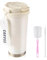 Taekooki Taza de Café para Llevar, 530 ml, Vaso Café Termo, Taza de Café para Llevar de Acero Inoxidable, para Hacer tu Propio Café o Té