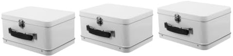 Cabilock 3stücke Aufbewahrungsbox Für Schmuck Und Kleinigkeiten Elegante Hochzeitsbox Dekorative Geschenkverpackung Für Feiern Partys Und Besondere Anlässe Für Und Aufbewahrung
