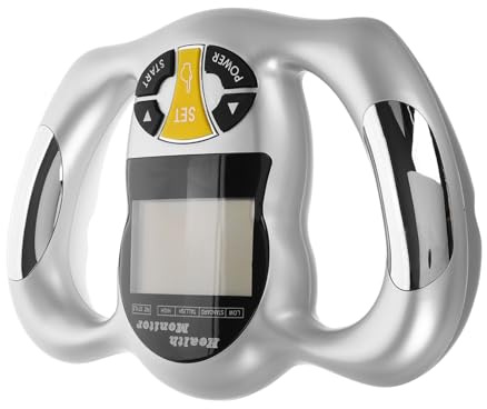 Veemoon Tragbares Körperfettmessgerät Bmi Messgerät Handgerät Mit Lcd Display Präzise Körperfettanalyse Für Gesundheitsüberwachung Und Gewichtsmanagement Zuhause