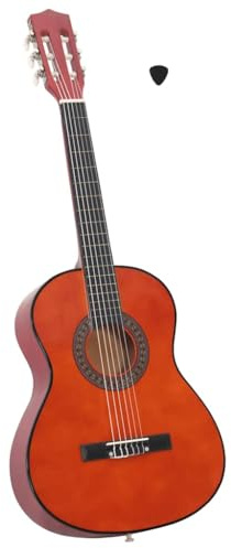 Generico Chitarra Classica per Principianti e Bambini 3/4 36 in Tiglio,Chitarre