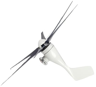 Garosa Garosa Generador de Turbinas de Molino de Viento de 800 W, Turbina Eólica Pequeña de Fibra de Nailon con 6 Aspas para Carga Doméstica y Marina (48V) (48V)