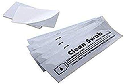 Ci Kyan Badgy 200/100 ID Card Printer Cleaning Kit for Zenius and Primacy, Pack of 5 Adhesive Cards and 5 Cleaning Swabs CK-ACL001