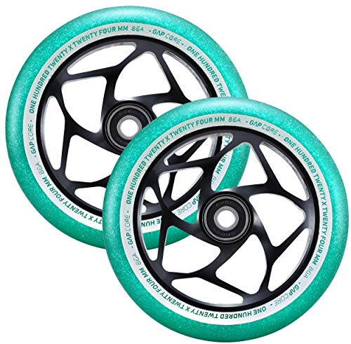 Blunt Gap Core Stunt-Scooter Wheel 120 mm (schwarz/PU Jade)