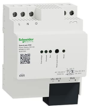 Schneider Electric - SpaceLogic KNX - Netzteil - 320 mA - mit alim und diagnostischem Kontakt - MTN6513-1203