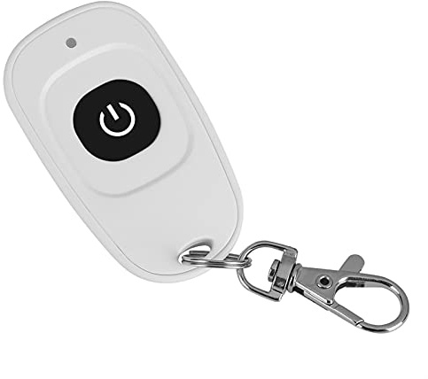 VBESTLIFE Telecomando Portachiavi, 433MHz EV1527 1~4, Telecomando per clonazione Universale, per Porta del Garage, Porte del cancello(Una Chiave)