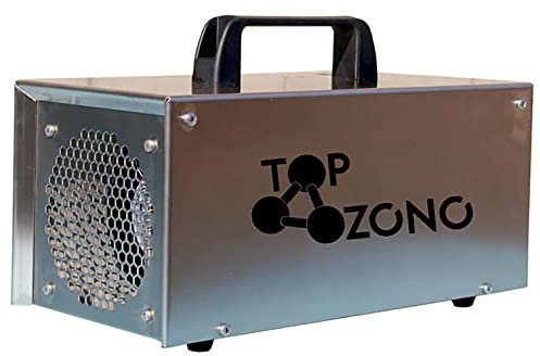Generador de Ozono Portatil | Ozono Hogar Purificador de Aire | Máquina Ambientador Desinfectante | Neutralizador de olores y humo | Ozonizador CE | Aparato para purificar el aire