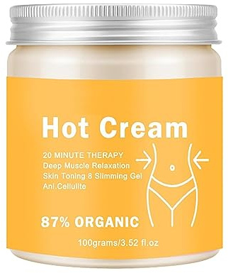 Crème amincissante anti-cellulite, crème chaude brûlant les graisses du ventre et raffermissante, crème amincissante pour le corps, brûlant les graisses, perte de poids, crème chaude contre la transpi