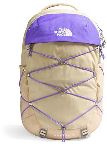 THE NORTH FACE Borealis laptop ryggsäck för kvinnor pendlare, Gravel/optisk violett, Einheitsgröße, Klassisk