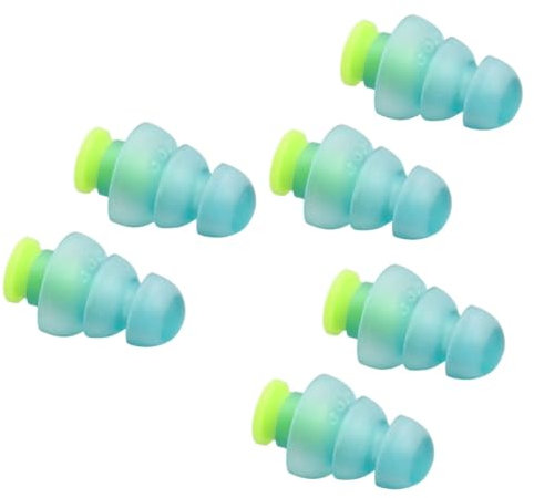 Didiseaon 3pairs Noise Cancelling Earplugs for Women Music Hearing Protection Sleep Earplugs for