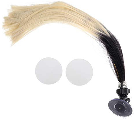iplusmile 3stücke Helm Dekoration Mit Abnehmbaren Zöpfen Motorradhelm Deko Für Damen Umweltfreundliches Material Sicher Und Langlebig Einzigartiges Design Gradient Motorradfahrer