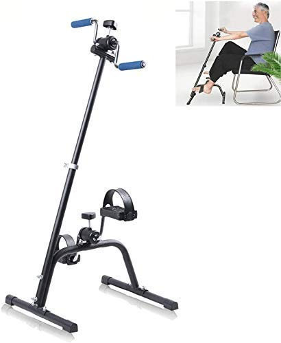 Mini-Fahrrad-Heimtrainer, Pedaltrainer, Beinmaschine, Bewegungstrainer, Arm- und Beintrainer, Fahrrad-Schreibtisch, Heimsitz, Fitnessstudio-Pedal mit einstellbarem Widerstand, Fitness-Reha-Gerät für