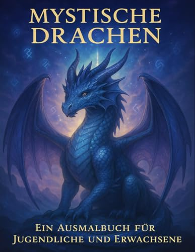 Mystische Drachen – Ein Ausmalbuch für Jugendliche und Erwachsene