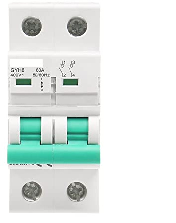WBBAYDRFR Disjoncteur Gyh8 Interrupteur Principal 2 pôles Fonction Interrupteur de déconnexion disjoncteur 40 0vac DP disjoncteur(100a)