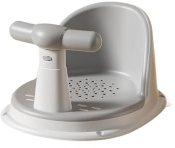 Baby-Badewannensitz mit starken Saugnäpfen für Stabilität, komfortables, ergonomisches Design, leicht, leicht zu reinigen, Anti-Kipp-Badewannensitz für Kleinkinder