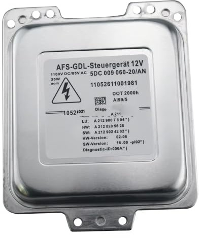 Scheinwerfer Steuergerät Kompatibel Mit Benz Für E-Klasse W212 2010–2013 5DC009060–20 D1S Xenon H-ID Ballast Ignitier Scheinwerfer Control Unit Ballast