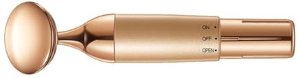 CANIGHT Masajeador Facial Instrumento Cosmético Eléctrico para Diseño Ergonómico Mujeres y Doble Uso Dorado Adecuado para Masaje de Ojos y Cuidado Facial