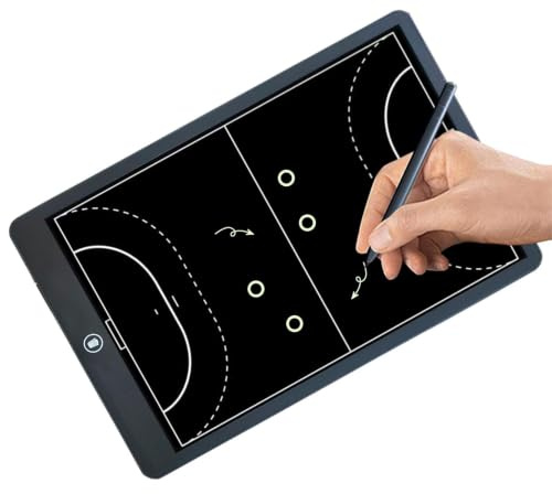 LCD-ritbräda,Lcd-skrivplatta Papperslös strategi | Soccer Tactic Board Lagstrategi Spelplan för basketträningsutrustning Fotbollstränare Urklipp Handboll Träning före match