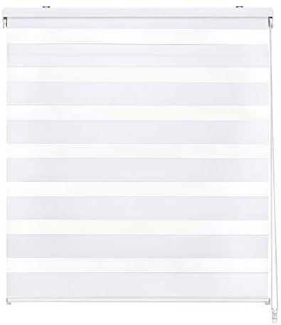 Store enrouleur Jour et Nuit 120 x 250 blanc