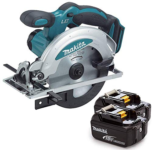 Makita DSS610Z 18V li-ion Circular Saw 165mm Body with 2 x 3Ah Batteries