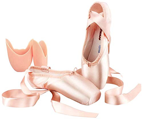 Happy Dance Ballet - Zapatillas de Media Punta de Danza para niña