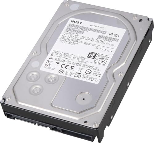HGST WD MegaScale DC 4TB Interne Festplatte HMS5C4040BLE640 3,5 Zoll HDD SATA 6Gb/s 7200RPM 64MB Cache