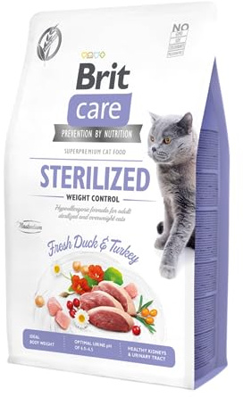 Våtfoder för katter VAFO PRAHA s.r.o. Brit Care Cat Sterilized Weight 7 kg GF