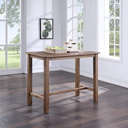 Boraam Sonoma Pub Table [Barnwood Wire-Brush]