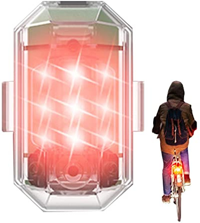 xiaolan Stroboscope pour drones | marche stroboscopiques 7 couleurs | Lumières stroboscopiques vol nuit rechargeables USB légères pour moto, vélo électrique, voiture RC