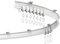 Curtain Rail Ceiling Curtain Track Bendable Flexible Curtain Rails and Fittings for Room Divider,Bay Window,Oval Shower,Bathroom Window,RV Rail, Shower Corner, Hospital Privacy System (3M/10FT)
