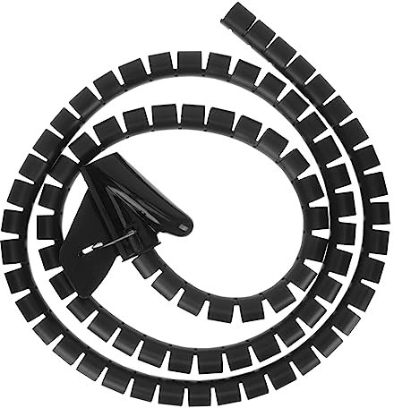 DOITOOL Kabelschlauch-organizer Mit 2 Cm Durchmesser – Kabel-organizer Mit Drahtwicklung Für Mehr